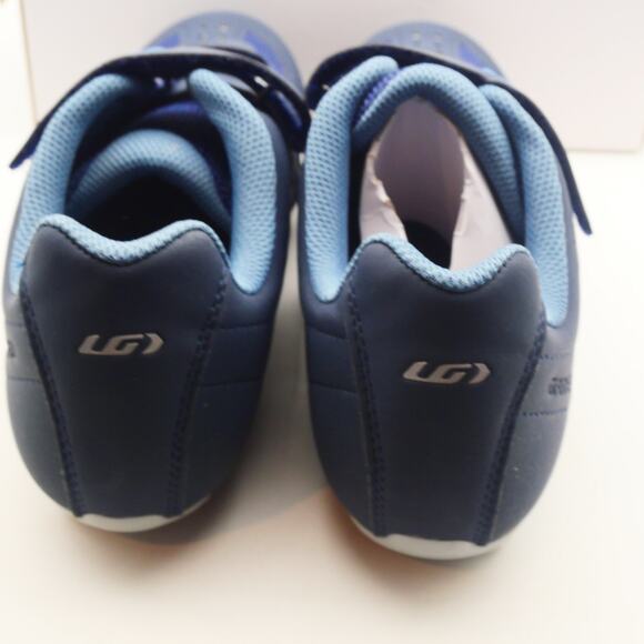 NEW Louis Graneau Women's 11.5 Multi Air Flex Cycling Shoes Blue Dark Night - Picture 3 of 9
